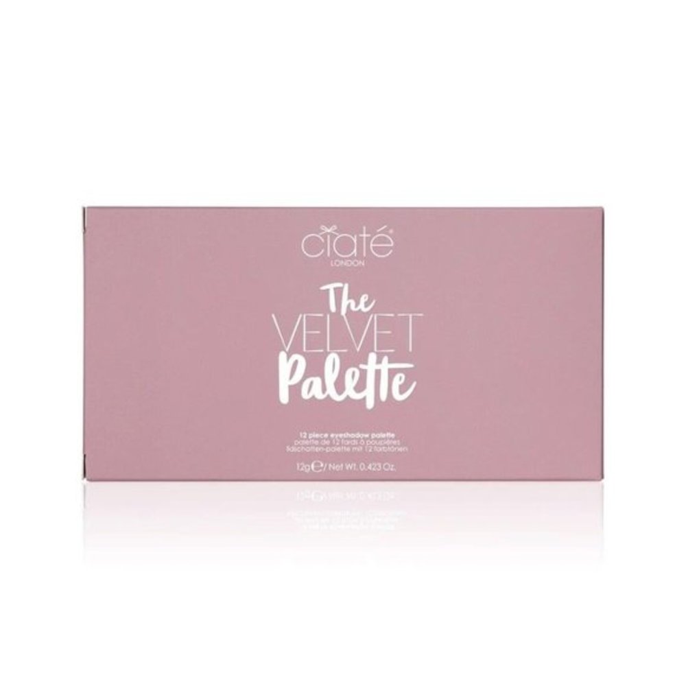 Ciate London The Velvet Palette Eyeshadow 12 Shades 0.423 oz/12 g Full Size NIB